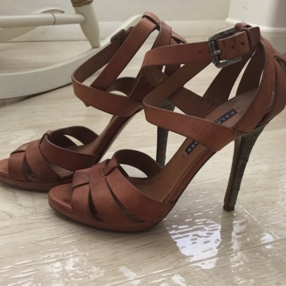 Gorgeous Ralph Lauren purple label stilettos